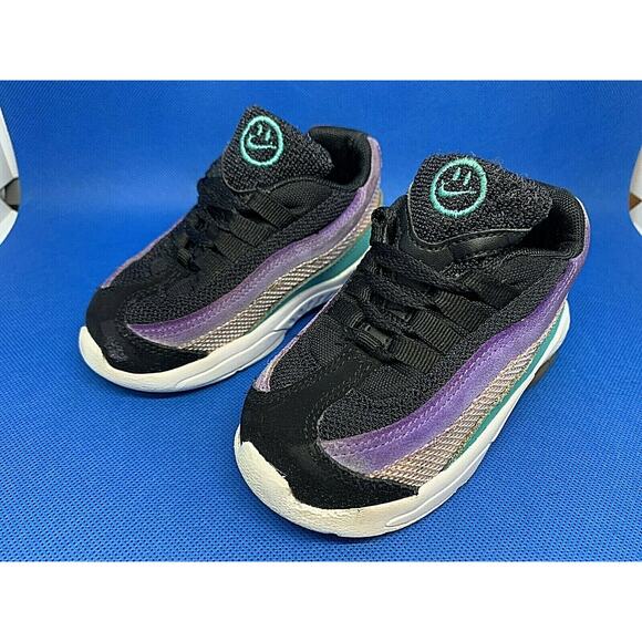 NIKE AIR MAX 95 TD "Have a Nike Day" Athletic Shoes CI5648-001Toddler Kids Sz 7C - Picture 5 of 10